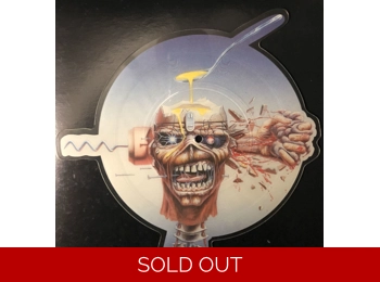 Iron Maiden - Can I Play With Madness - UK 2 Track Limited Edition 7" Shaped Picture Disc In Custom Sleeve